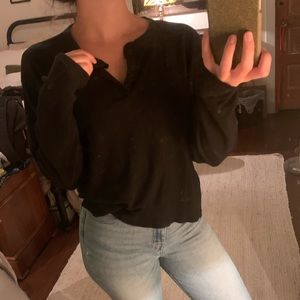 Comfortable thermal brandy long sleeve